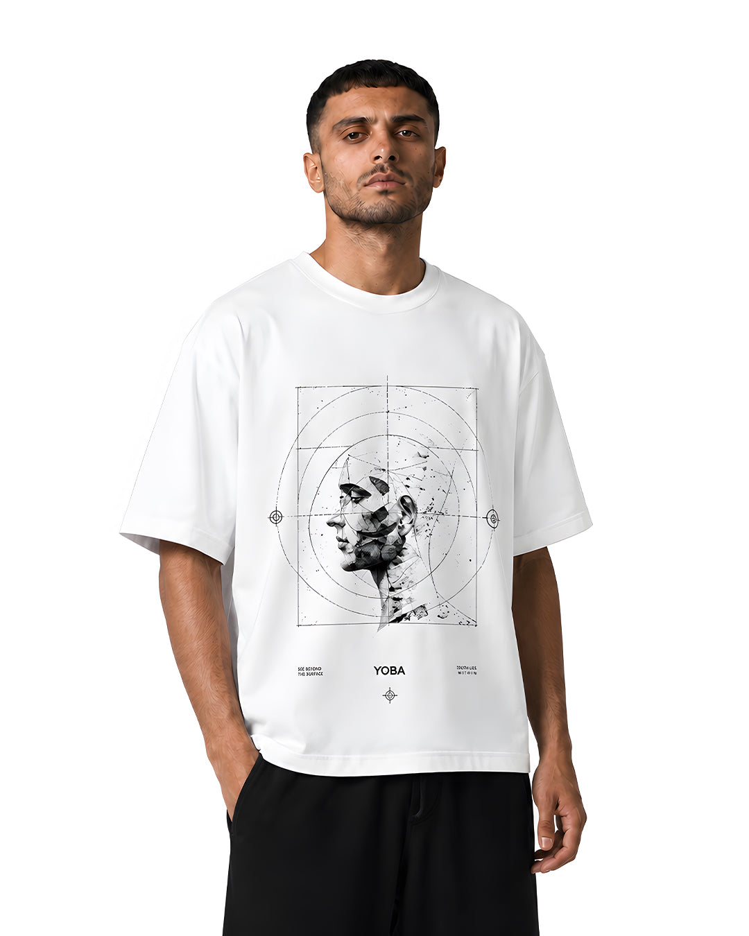 Yoba Oversized Tee — White