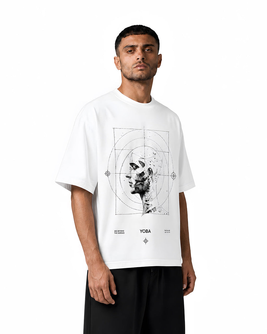Yoba Oversized Tee — White
