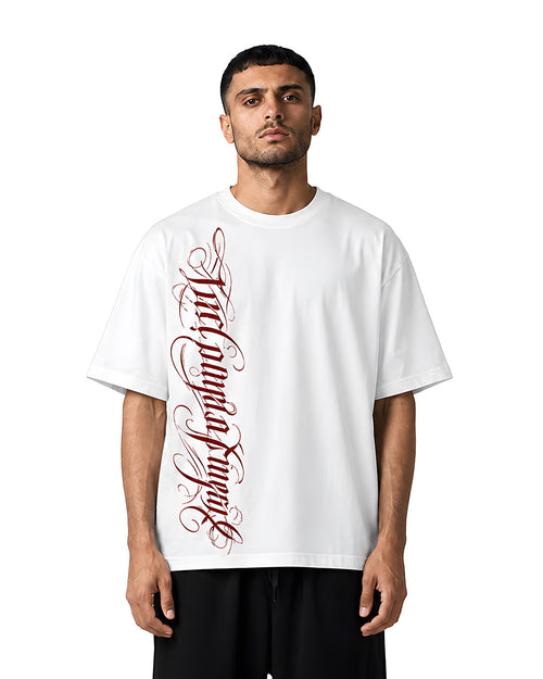 Authenticity Oversized Tee — White