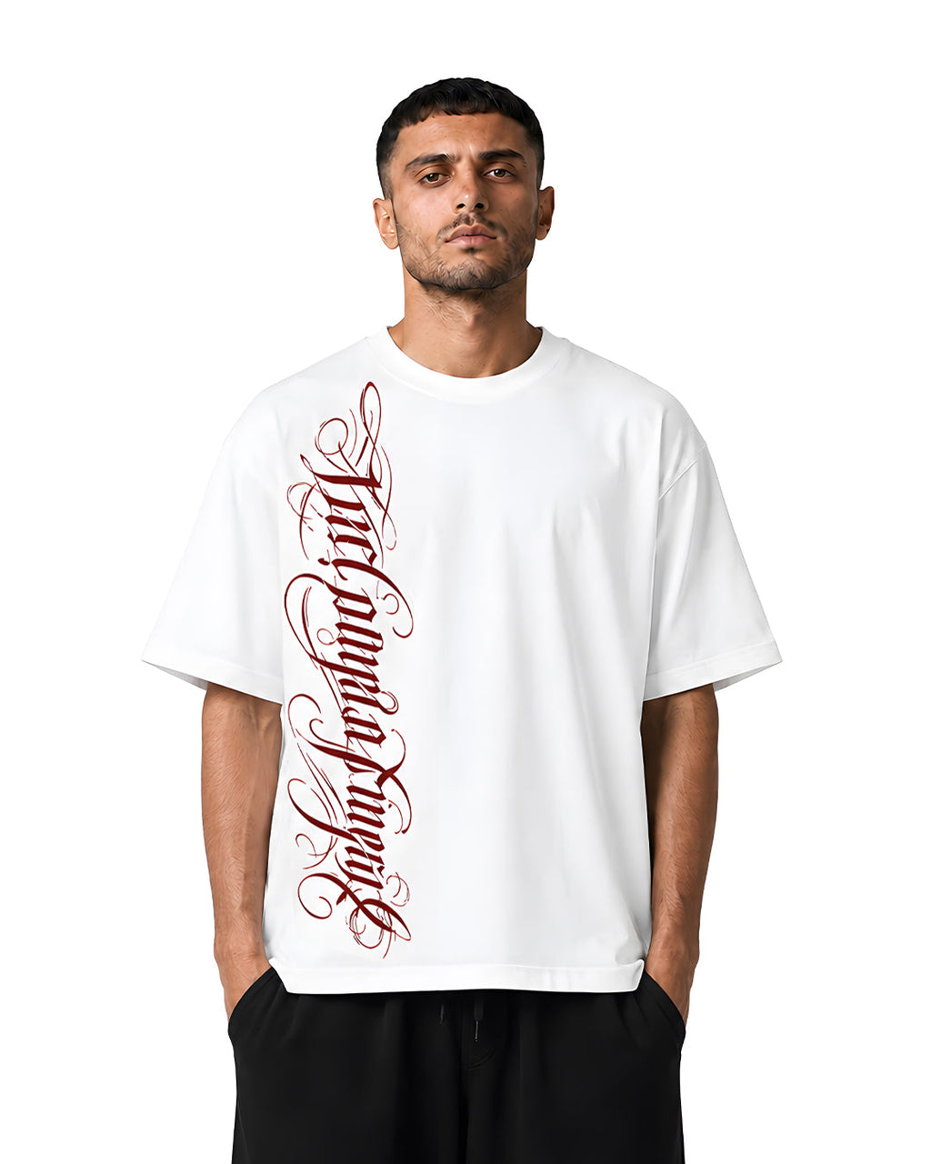 Authenticity Oversized Tee — White