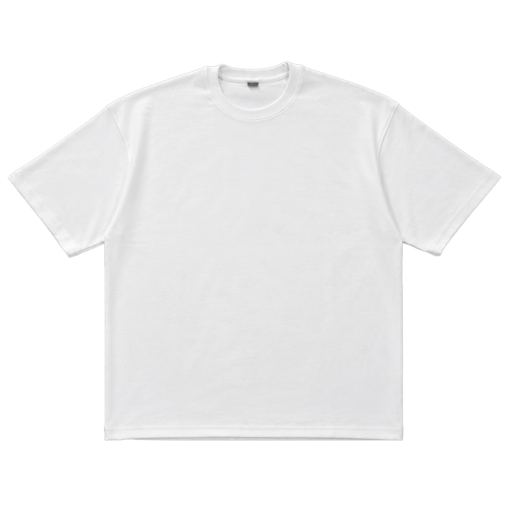 Oversized Blank White Tee - SS26