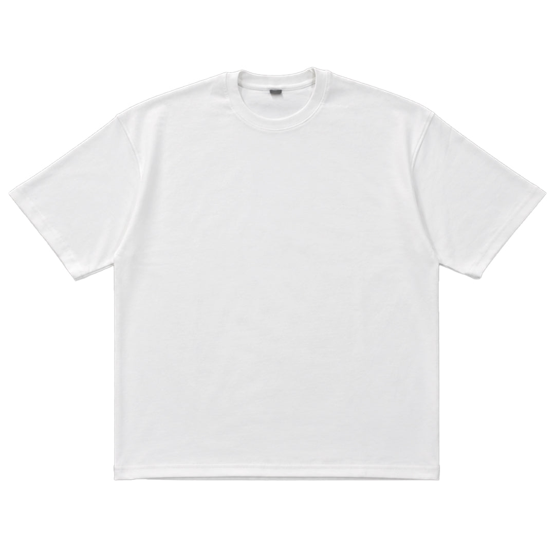 Oversized Blank White Tee - SS26