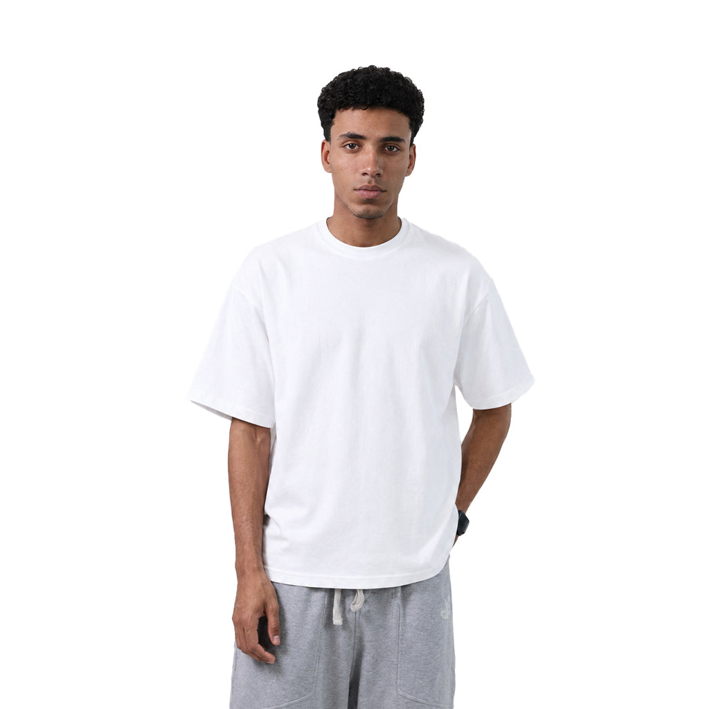 Oversized Blank White Tee - SS26