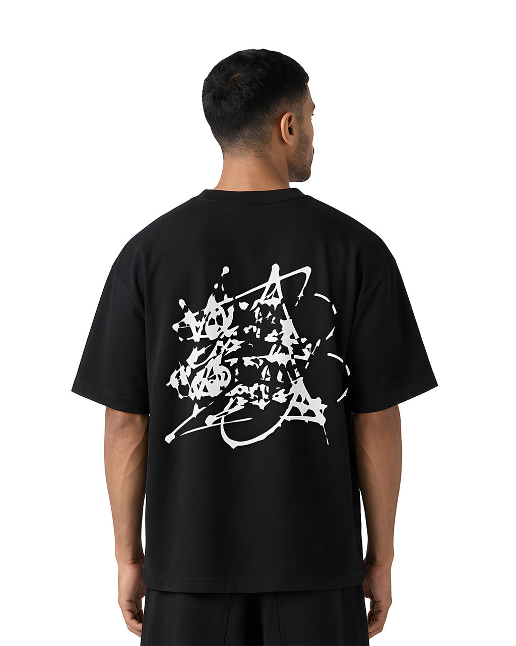 Knot Oversized Tee — Black