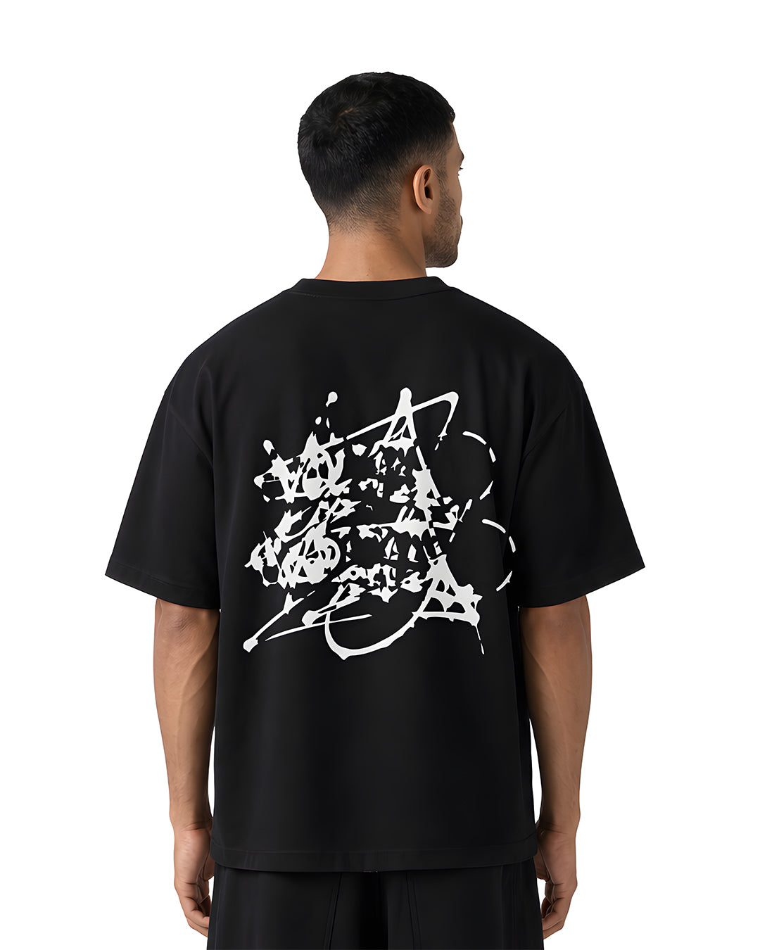 Knot Oversized Tee — Black