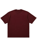 Oversized Blank Tee — Burgundy