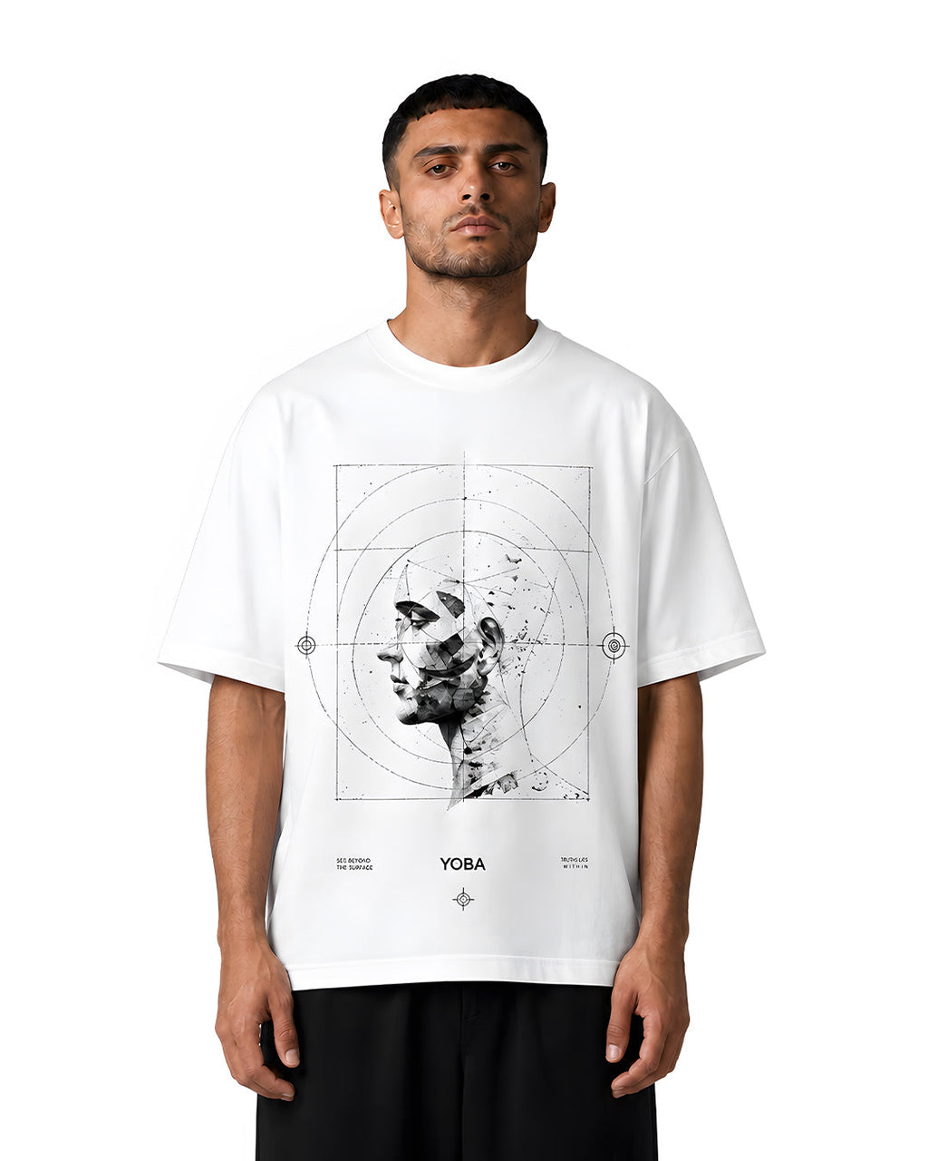 Yoba Oversized Tee — White