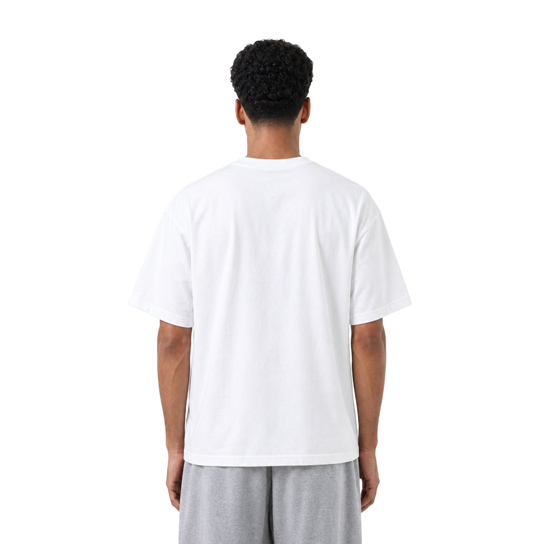 Oversized Blank Tee — White